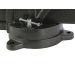 Étau en fonte 150 mm avec base tournante 360° et enclume Fischer Darex