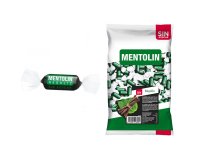 Caramelos Mentolin sabor regaliz Sin azúcar - Bolsa 1 Kg