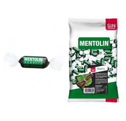 Caramelos Mentolin sabor regaliz Sin azúcar - Bolsa 1 Kg