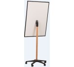 Caballete movil Essence magnetico con pie en madera maciza