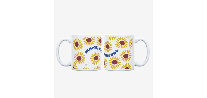 Taza "Mami eres un sol" 350ml cerámica 
