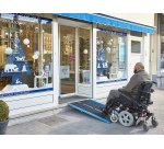 Rampe d'accès pliable en aluminium AVEC carillon