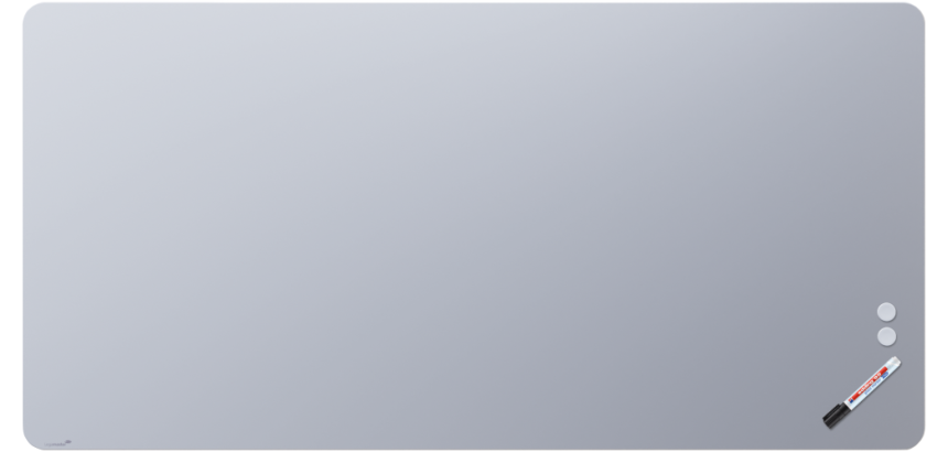 Tableau en verre mat 100x200cm - Chilly Lake - Coin Arrondi - Legamaster