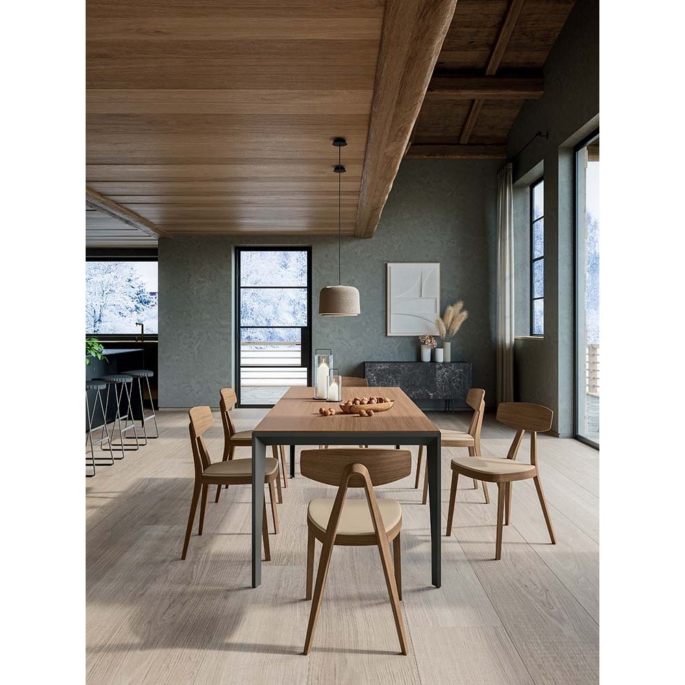Chaise bois massif GLORIA
