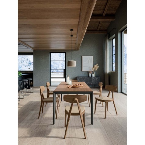 Chaise bois massif GLORIA