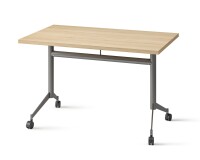Inklapbare tafel POLLY, L.120 x D.70 cm, eiken blad