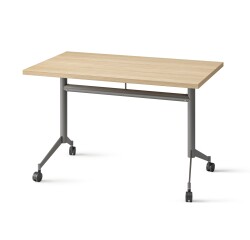 Table rabattable POLLY L.120 x P.70 cm Plateau Chêne