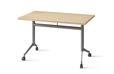 Table rabattable POLLY L.120 x P.70 cm Plateau Chêne
