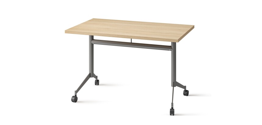 Table rabattable POLLY L.120 x P.70 cm Plateau Chêne