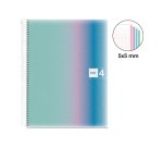 Cahier à spirale 'Notebook AURORA', A4, Santorini