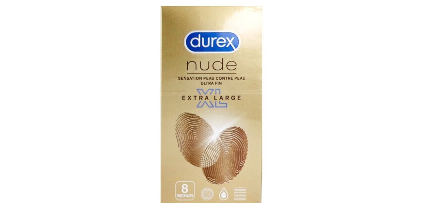 Condomen Durex nude xl 10 st