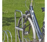 Râtelier 3 vélos avec 2 arceaux pour antivol