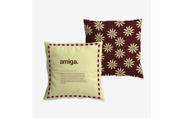 Funda de Cojín "Amiga" Fam