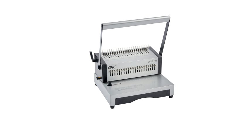 Encuadernadora manual de canutillo GBC CB25 Pro Capacidad 500 hojas A4