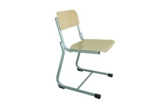 Chaise école luge Fabiano hêtre - Taille T6 pour primaire (P5/P6)