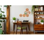 (6 unid)Tablero hexagonal corcho autoadhesivo 10mm (6 unid)