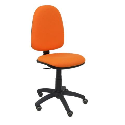 Silla Ayna bali ruedas de parquet - Naranja