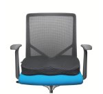 Cojín Kensington de gel frío y viscoelástica negro
