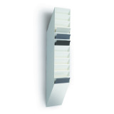 Trieur mural 12 cases FLEXIBOXX Durable A4 portait gris