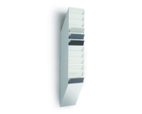 Trieur mural 12 cases FLEXIBOXX Durable A4 portait gris