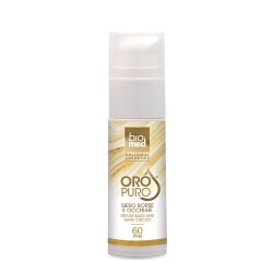Anti-dark circles and anti-puffiness serum with 60 ppm pure colloidal gold Biomed Oro Puro - 30 ml bottle