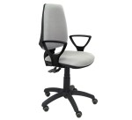 Silla de oficina Elche sincronizada con brazos fijos y ruedas de parquet