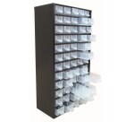 Casier métal avec séparateurs 60 tiroirs