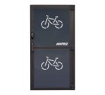 Abri vélo sécurisé Modèle 3x5m Décor roseau