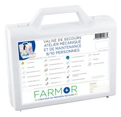 Valise de secours Atelier Mécanique et de Maintenance 8/10  personnes