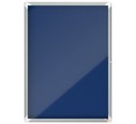 Vitrina NOBO Premium Plus con fondo de fieltro 9xA4, gris