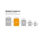 Notebook Emotions, Couverture rigide, A4, quadrillage 5x5 mm, 80 feuilles de 1 couleur, Miquelrius, Marine.
