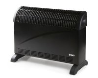 DOMO Convecteur chauffage - Turbo - 3 positions - 2000 W