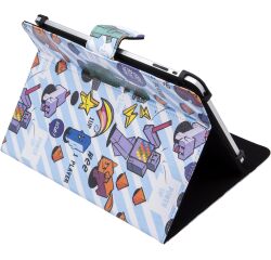 Funda Universal Estampada para tablets de 9 a 10.4 pulgadas modelo Pixel Gamer
