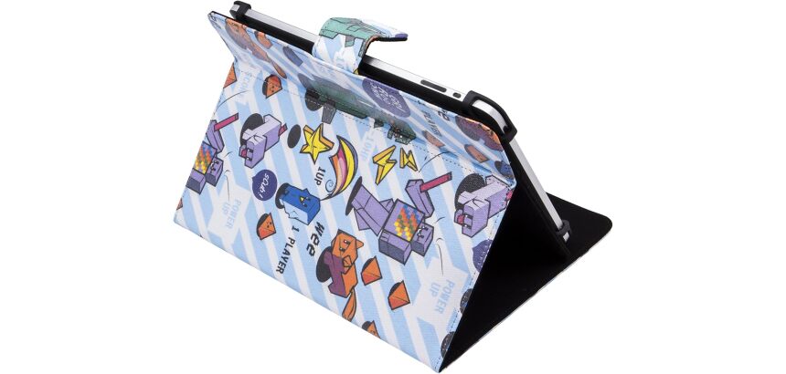 Funda Universal Estampada para tablets de 9 a 10.4 pulgadas modelo Pixel Gamer
