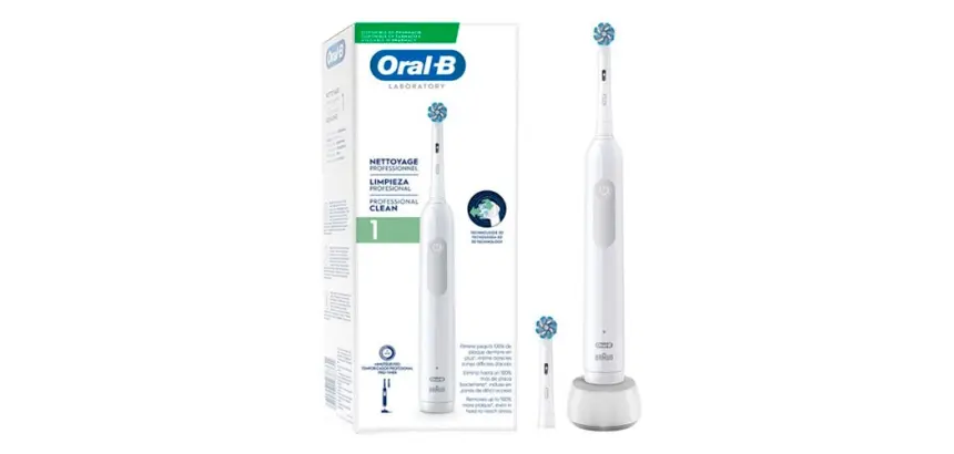 Cepillo de dientes eléctrico Oral-B Pro Series 1 color blanco de Braun