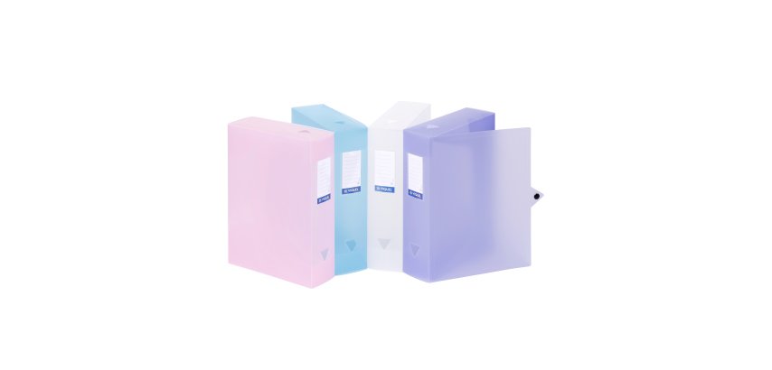 Boîte de classement CLASS DOC dos 8 cm Propysoft - Viquel - 24,5 x 33 x 8 cm