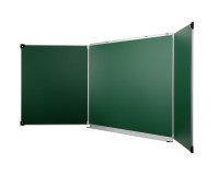 Tableau triptyque scolaire émaillé vert
