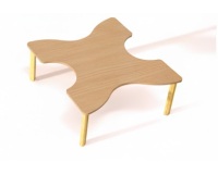 Tafel Fabiano Kids in X-vorm - Maat T1 - Kleuterschool