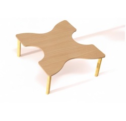 Table Fabiano Kids en forme X - Taille T1- Ecole maternelle