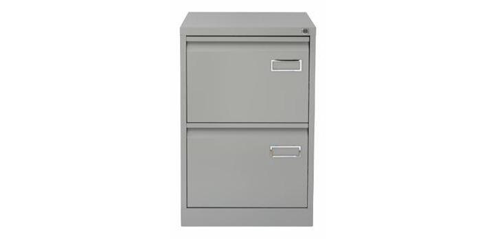 Archivador monoblock-montado PSF2 Bisley 2 cajones carpetas colgantes A4 folio