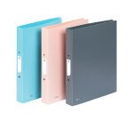 Classeur souple - A4 MAXI - 2 anneaux - Dos 4 cm - polypropylène - MINERAL VIQUEL - Coloris assortis