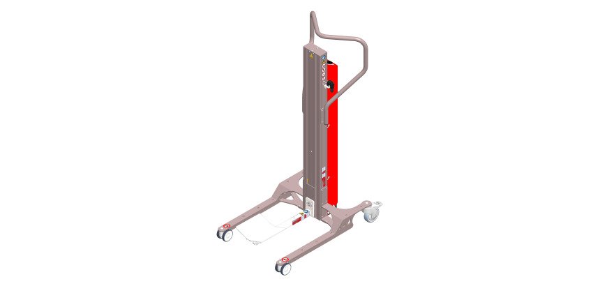 Gerbeur Astair à levée électrique avec éperon à galet et plateau V 30 kg course de levée 900 mm