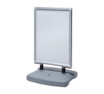 Soporte para carteles para el suelo con base para agua A1 Nobo Impression Pro