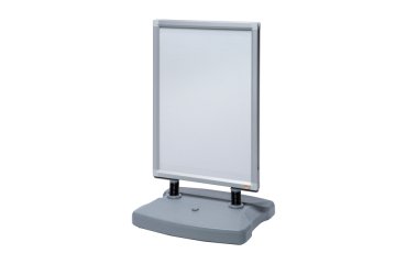 Soporte para carteles para el suelo con base para agua A1 Nobo Impression Pro