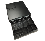 Cajón portamonedas eléctrico negro 33 cm gama económica