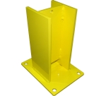 Protège Rack avec matrier en sapin - Module Intermédiaire - Tôle 1 madrier