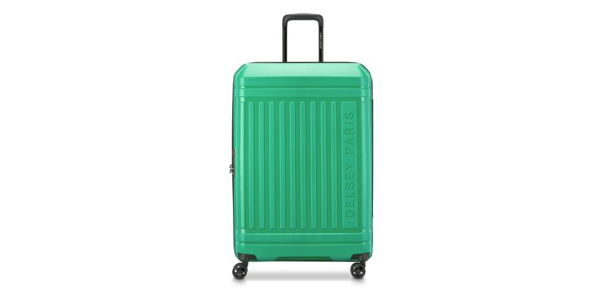 Delsey Lutece - Valise extensible 4 doubles roues - 75 cm menthe