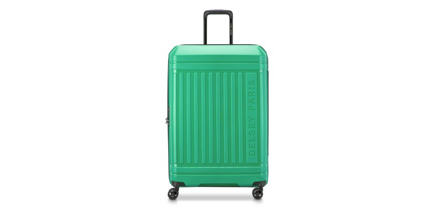 Delsey Lutece - Valise extensible 4 doubles roues - 75 cm menthe