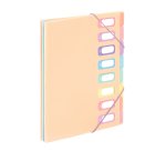 Trieur Extensible 8 compartiments A4 - Rainbow Pastel - Viquel - 25,5 x 32 cm