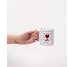 Taza  "Amor de Amigas" 350ml, cerámica 
